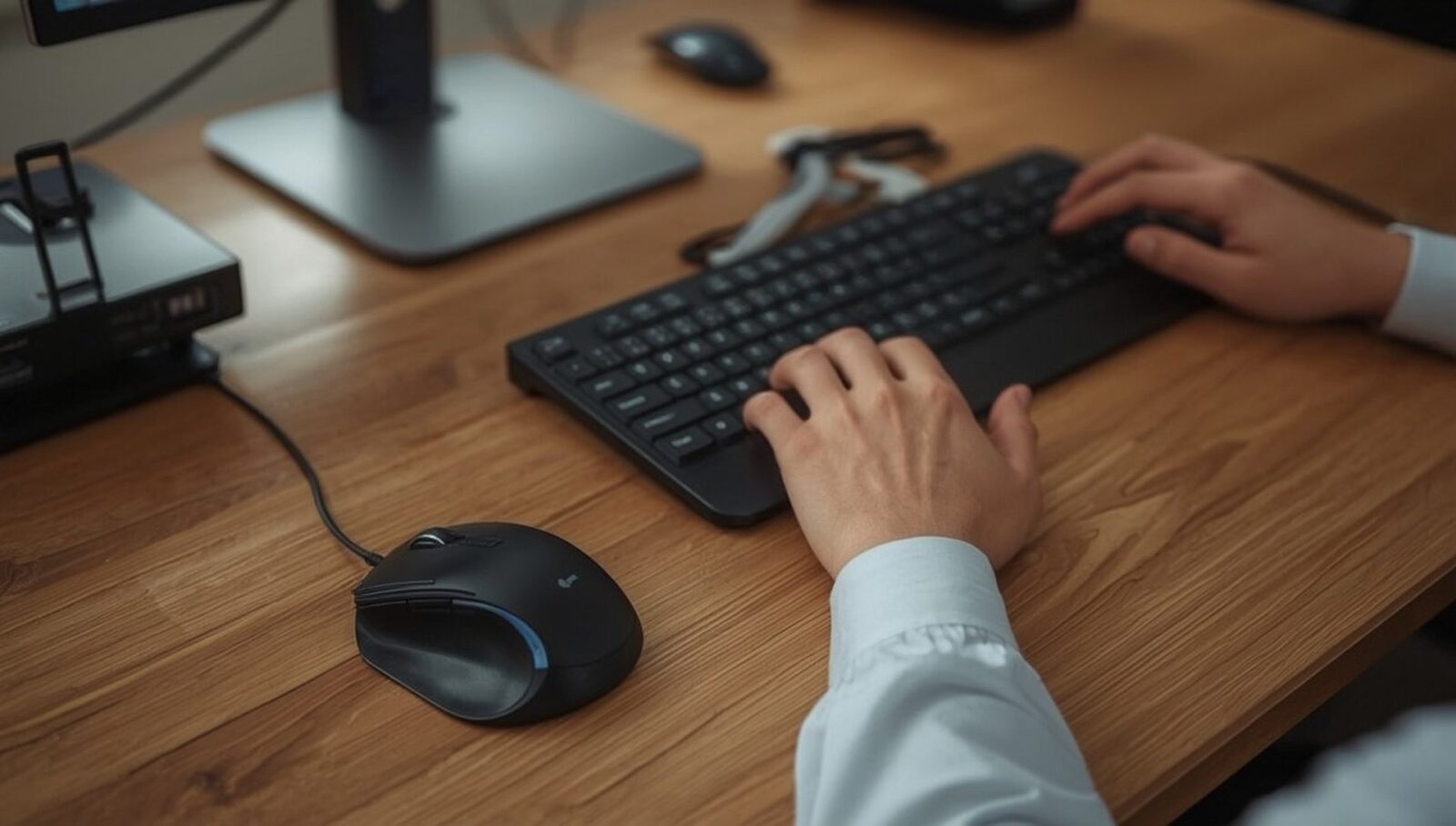 Ergonomische Maus und Tastatur: Hand und Handgelenk gezielt entlasten