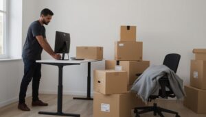 Homeoffice umziehen: Technik, Möbel und Dokumente sicher