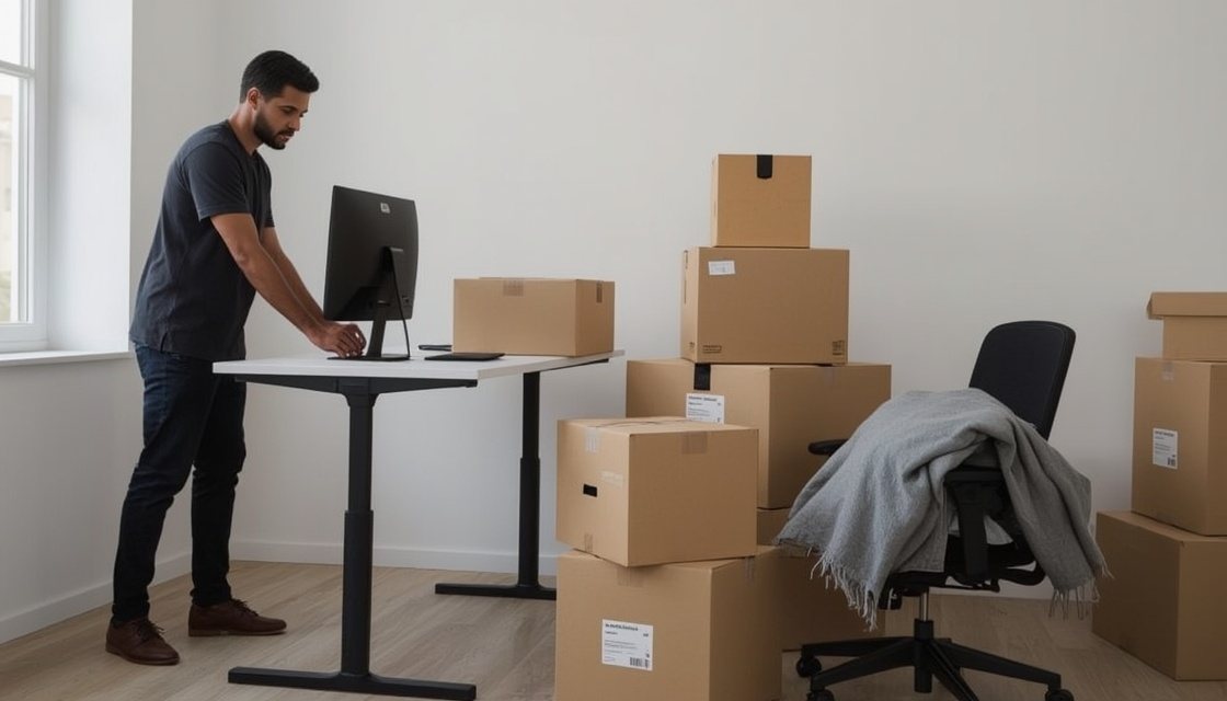 Homeoffice umziehen: Technik, Möbel und Dokumente sicher